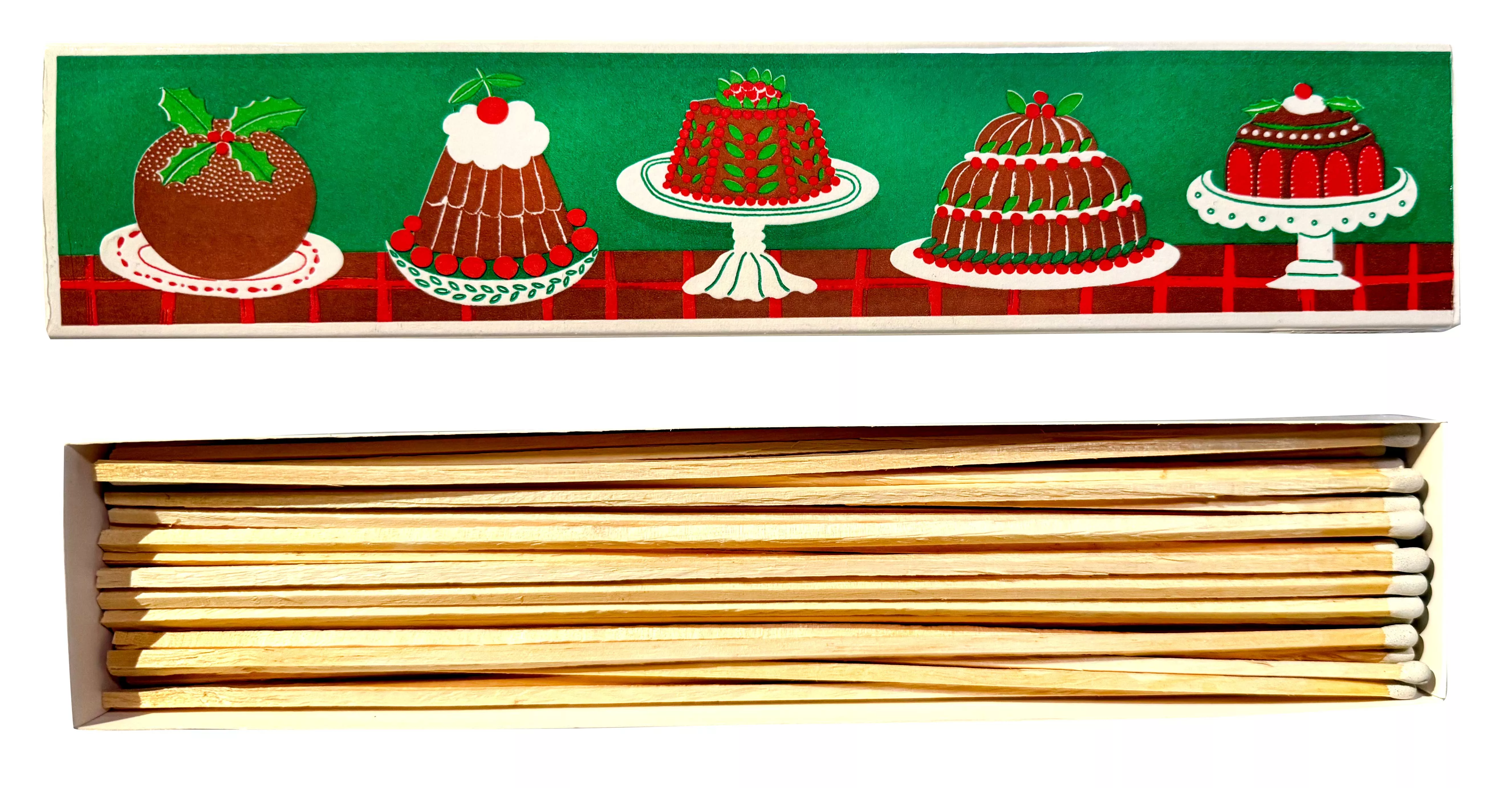Allumettes Christmas Pudding Long