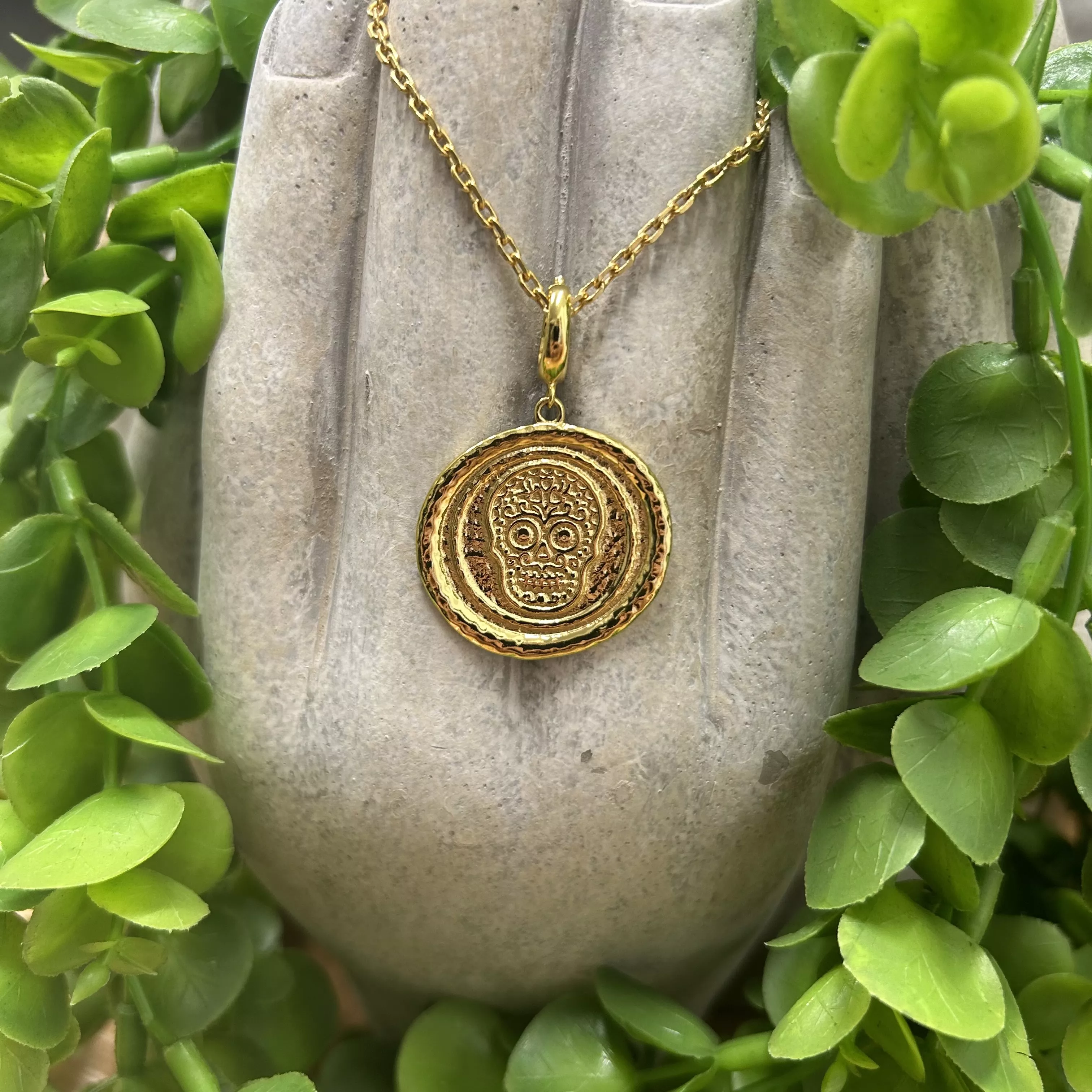 Pendentif Skull Or