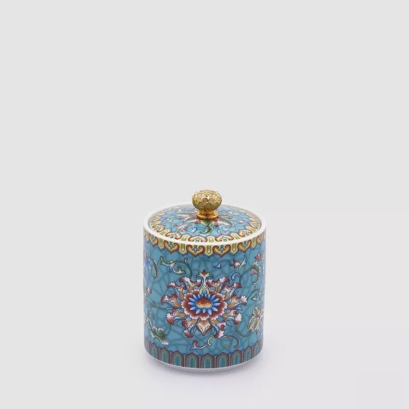 Bougie parfumée -  Ming Bleu Ciel - 10 cm