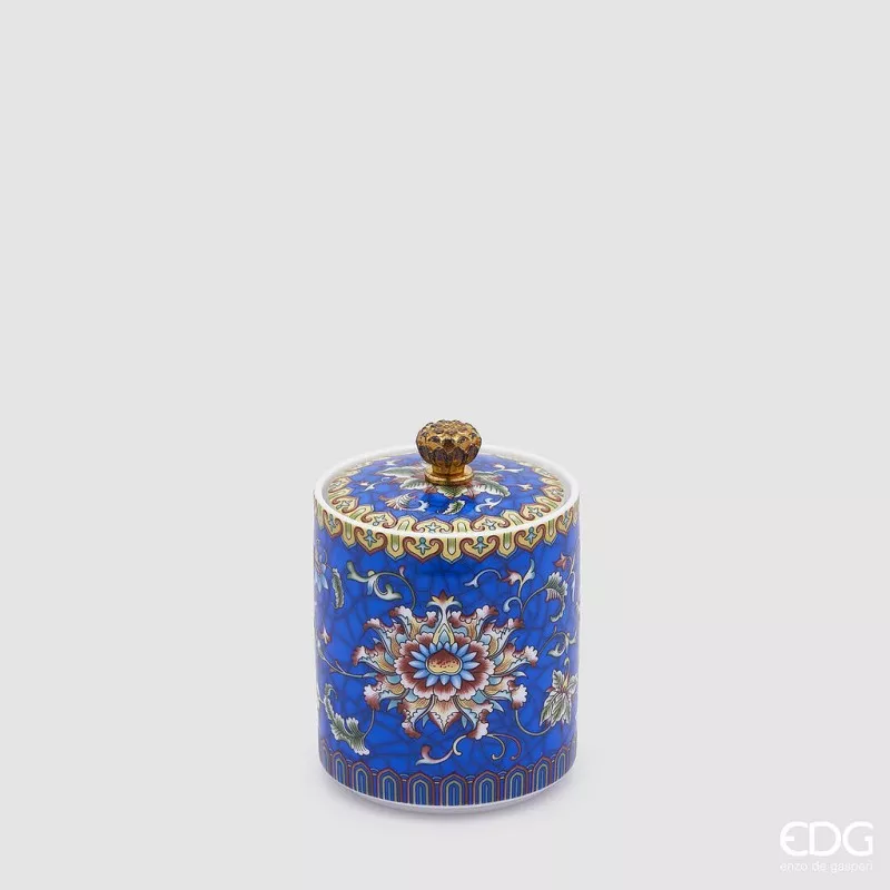Bougie parfumée  -  Ming Bleu - 10 cm