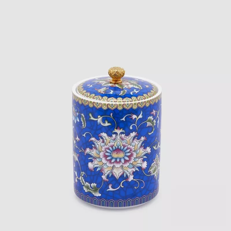 Bougie parfumée -  Ming Bleu -14 cm