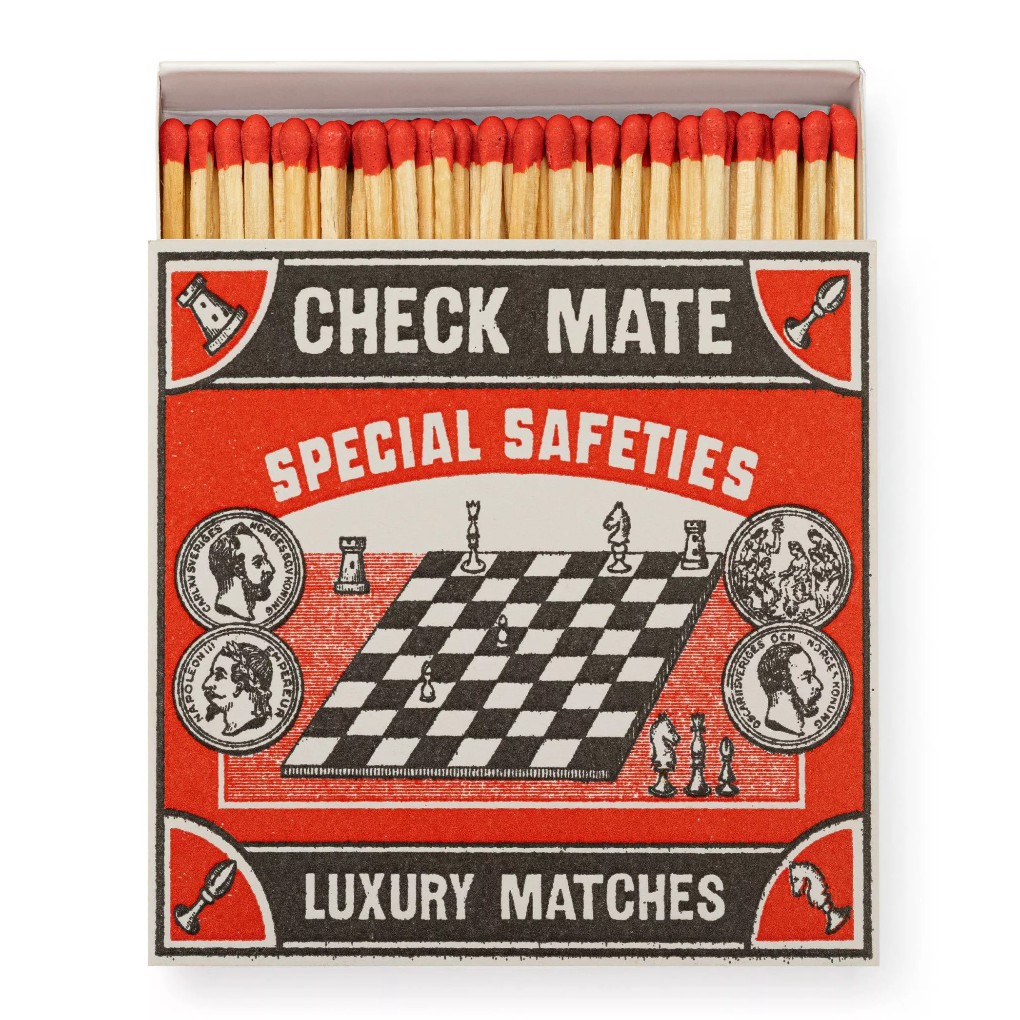 Boîte d'allumettes - Echecs