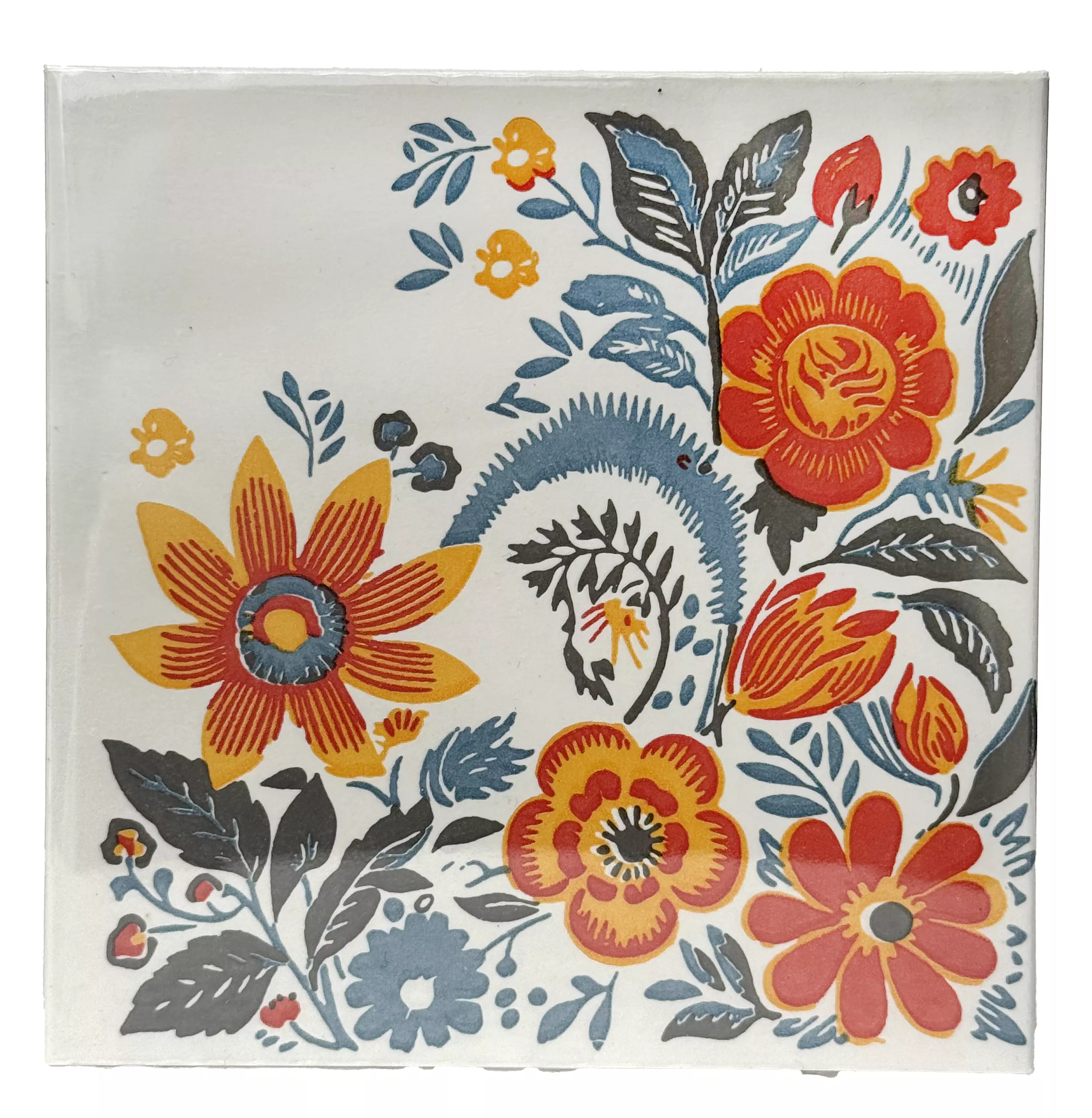 Boîte d'allumettes - Flowers