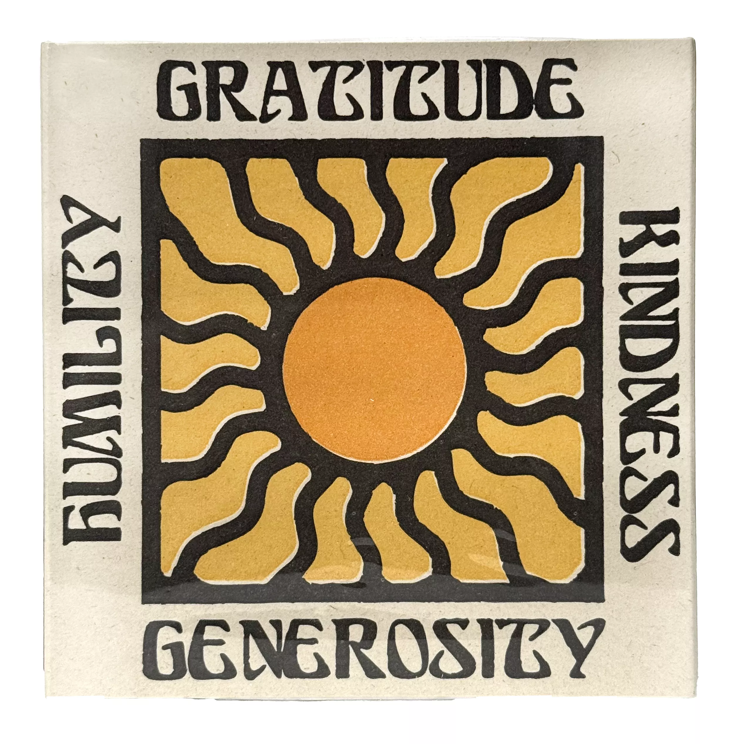 Boîte d'allumettes - Gratitude and Kindness