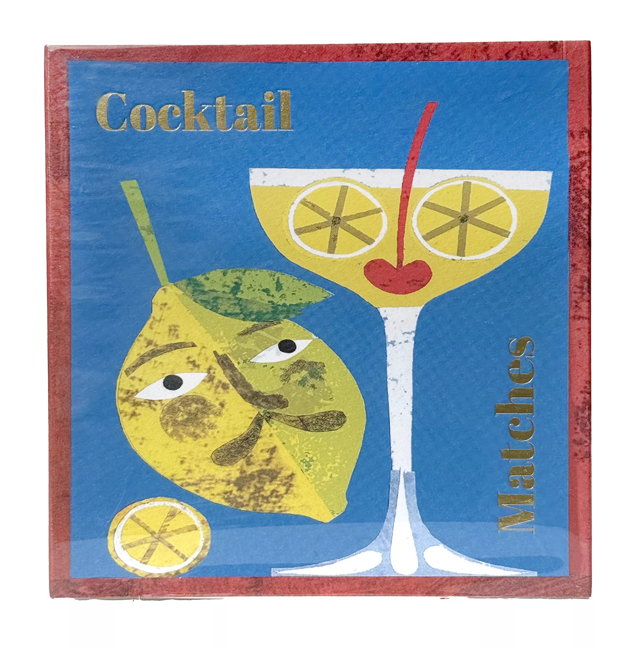 Boîte d'allumettes "Zesty Cocktail"