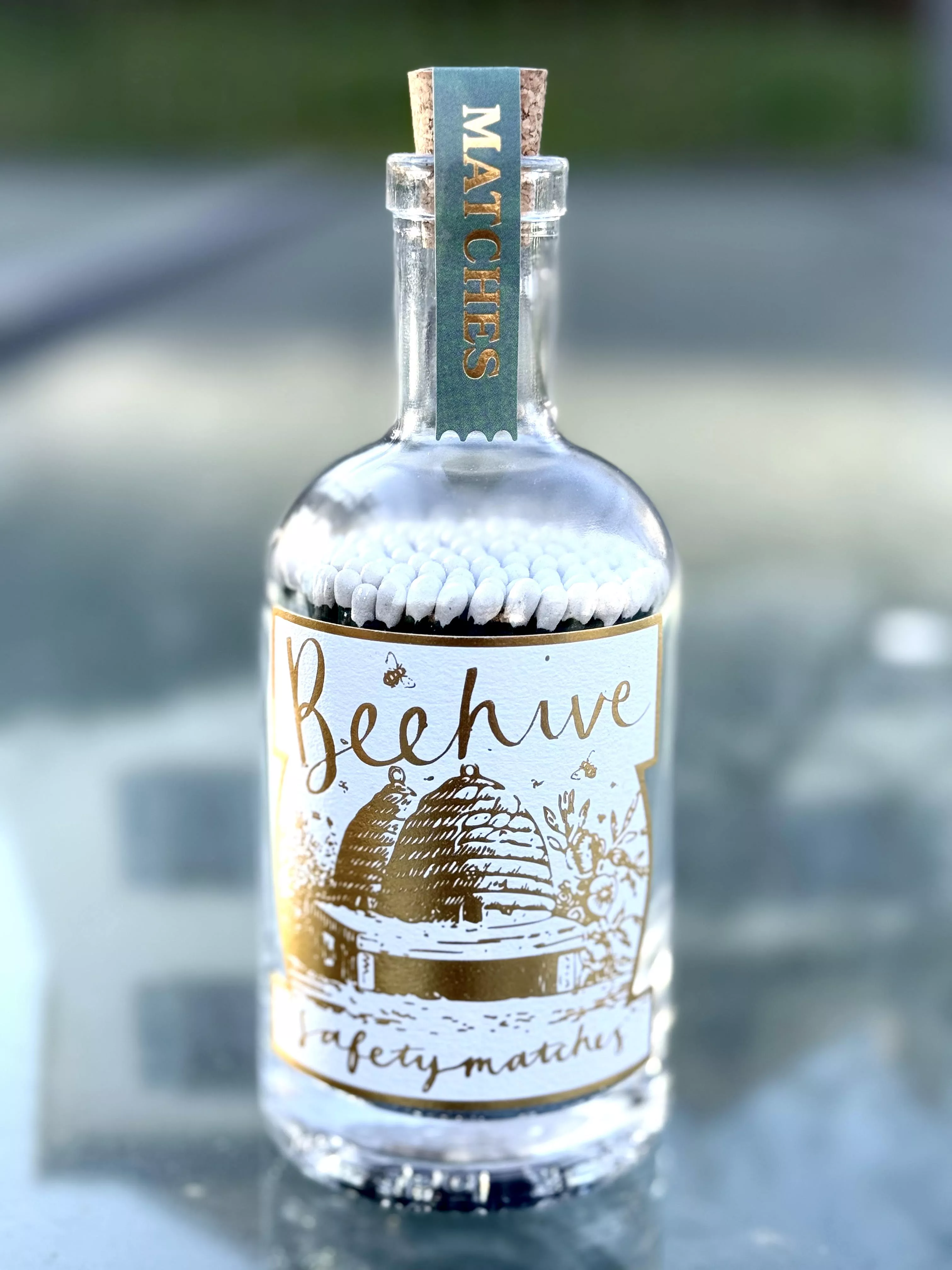 Bouteille d'allumettes - Beehive