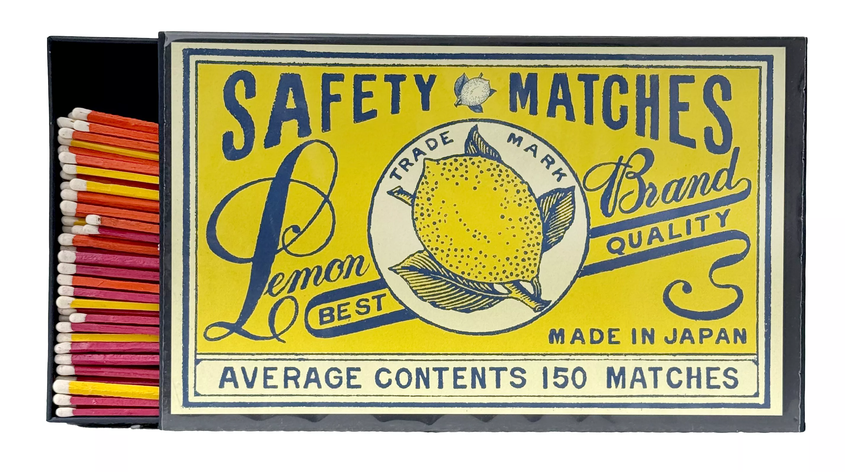 Boîte d'allumettes géante - Lemon