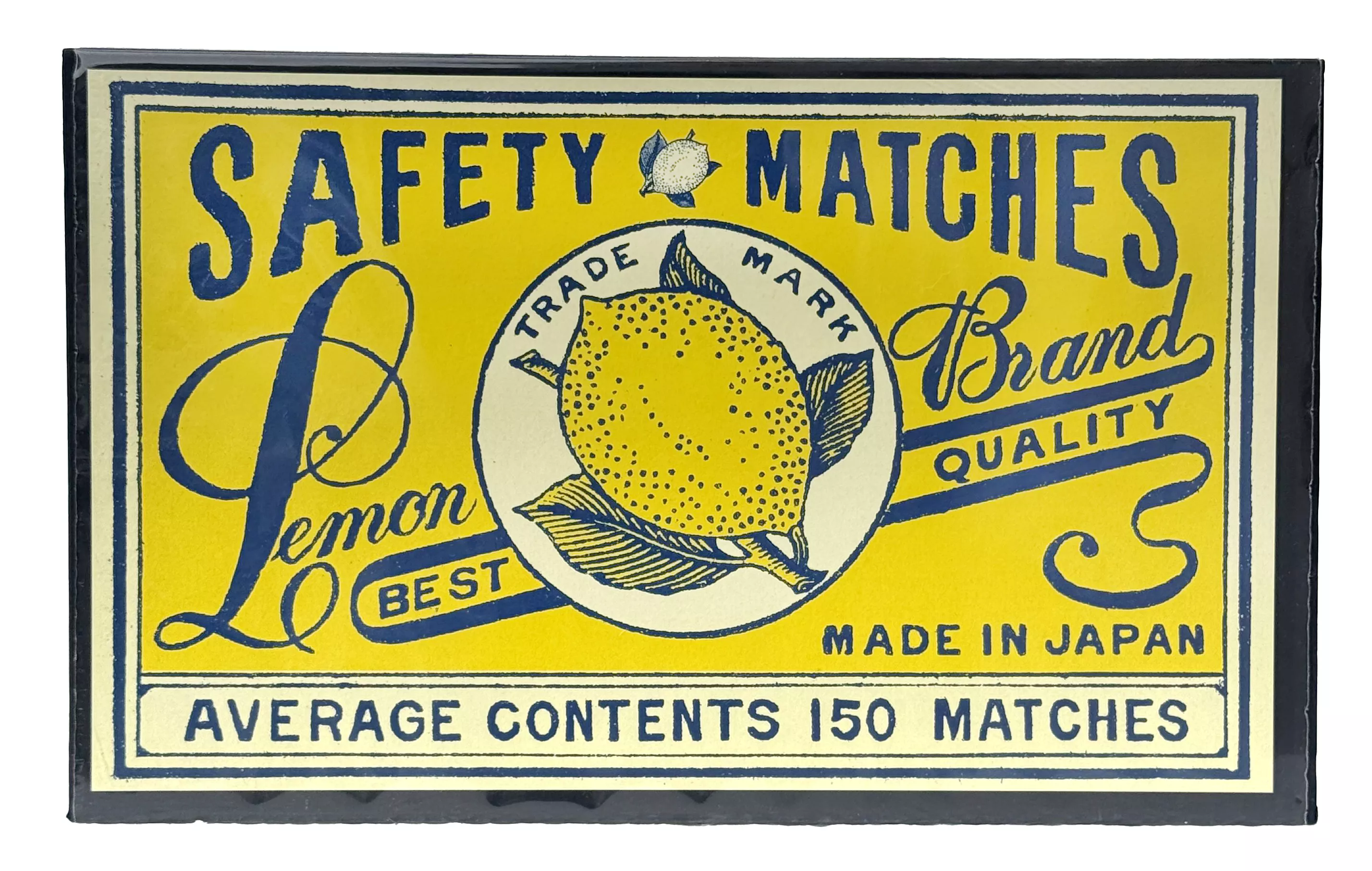 Boîte d'allumettes géante - Lemon