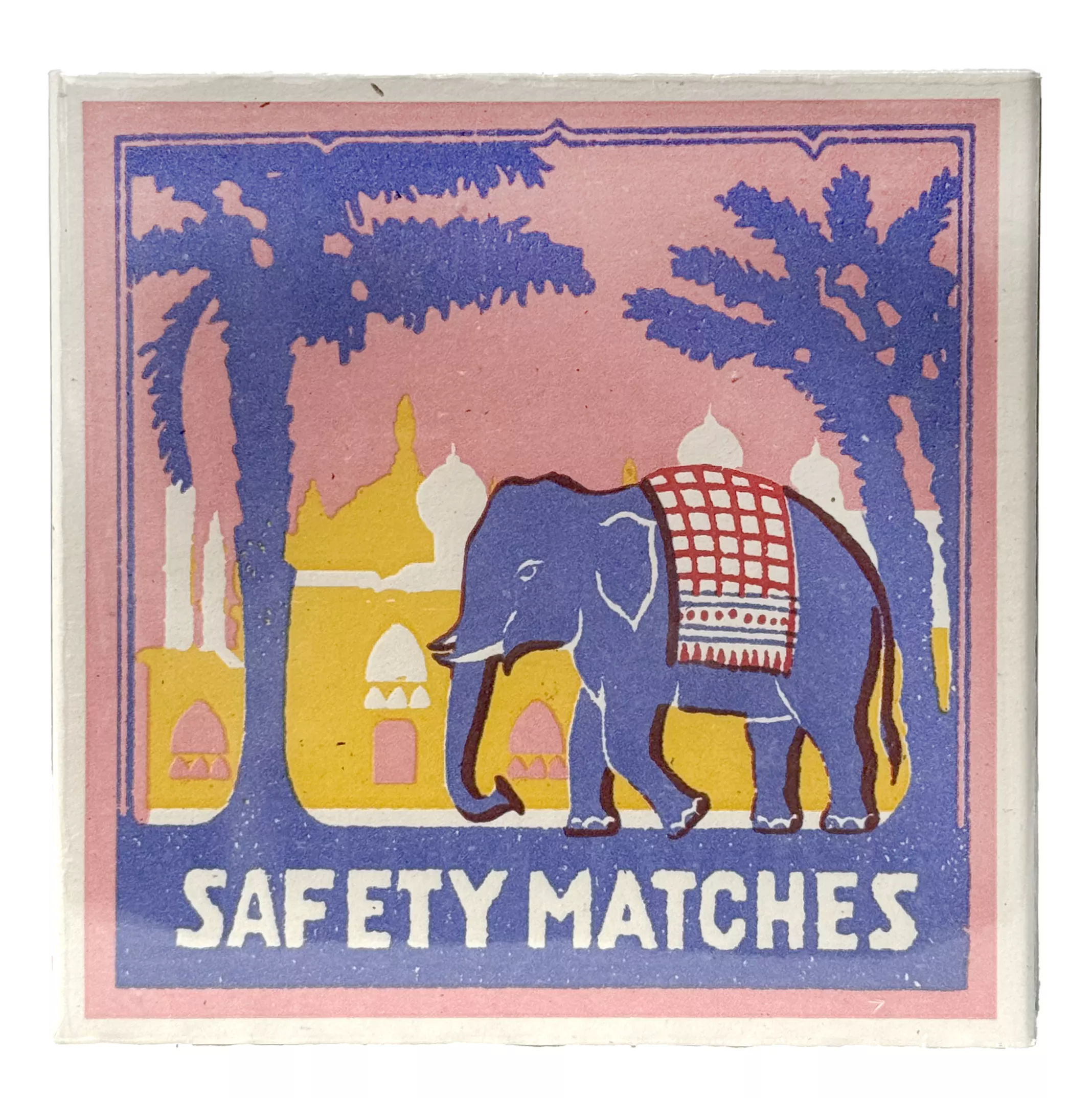 Boîte d'allumettes - Pink Elephant